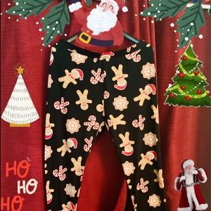 NWOT  chances Black & Red ginger bread Leg  3xplus
